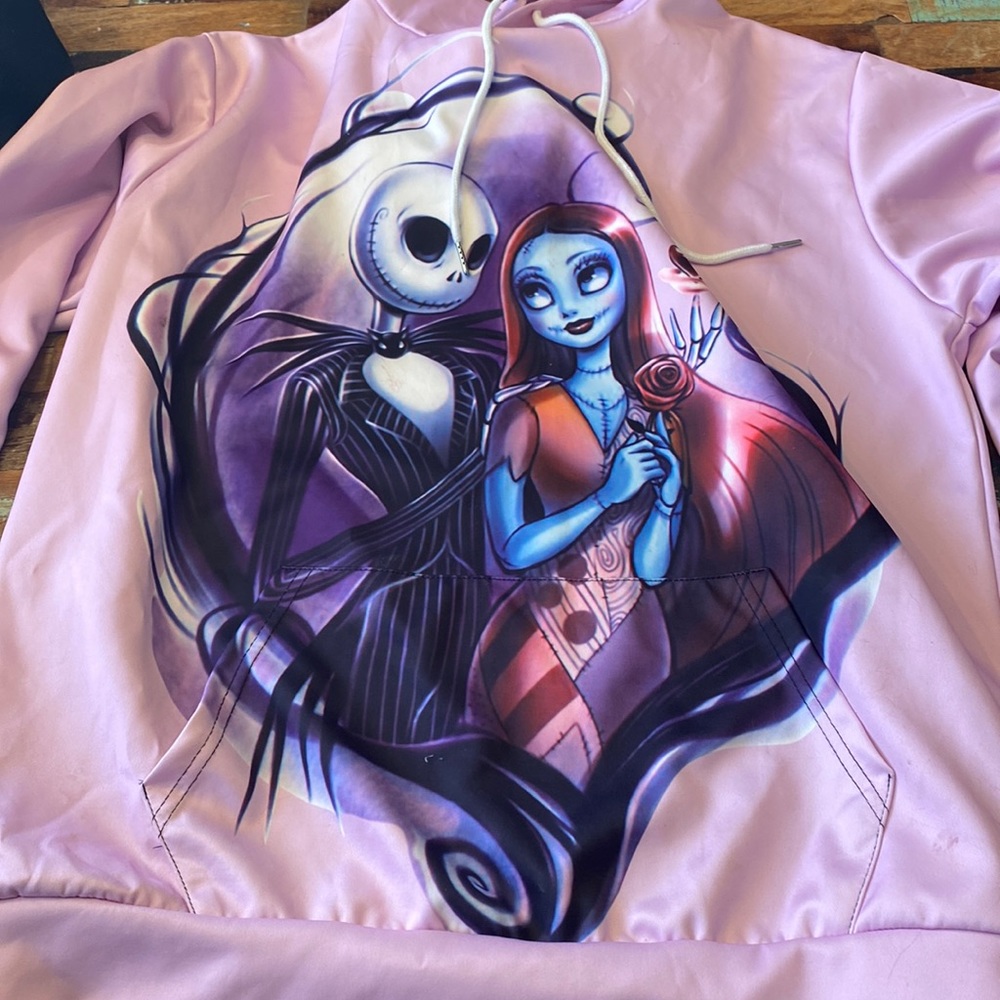 Nightmare before Christmas jack and sally jacket never worn